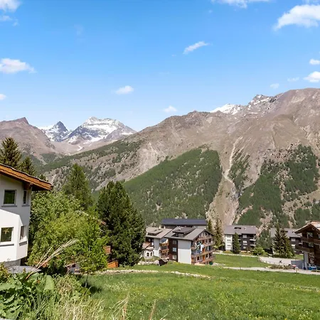 Appartamento Cocon Alpin Avec Sauna Privé Et Vue Incroyable Saas-Fee